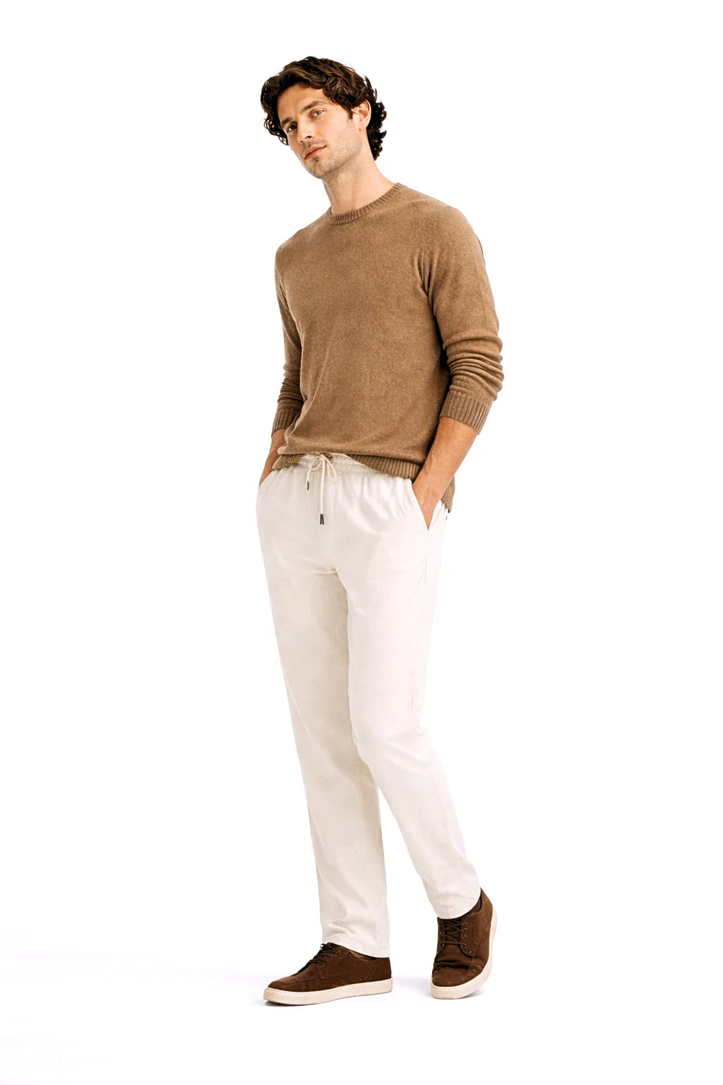 Calça Linho Natural