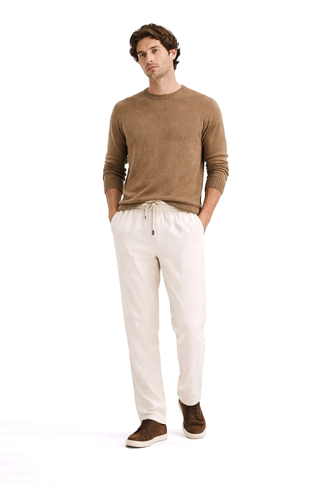 Calça Linho Natural